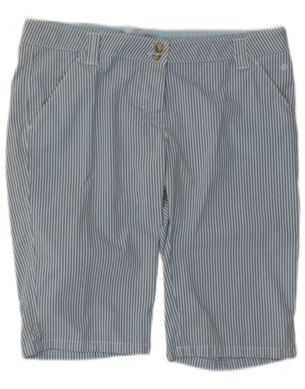 Spodenki Chino Belfe i męskie UK 12 Medium W34 Niebieskie bawełniane paski
