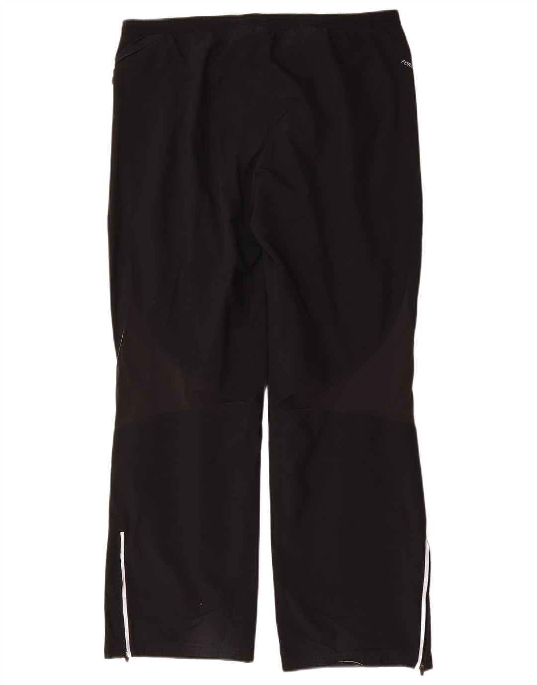 Damskie spodnie dresowe Adidas UK 18 XL, czarne, poliestrowe