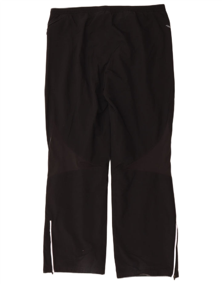 Damskie spodnie dresowe Adidas UK 18 XL, czarne, poliestrowe