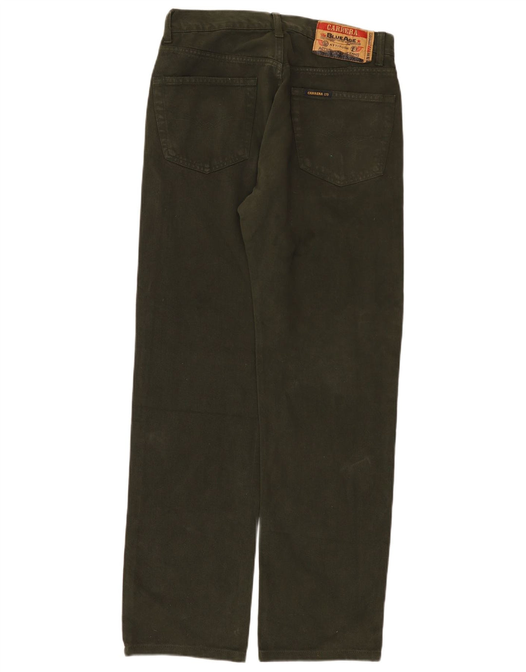 Męskie proste dżinsy CARRERA IT 48 Medium W30 L31 Khaki Cotton