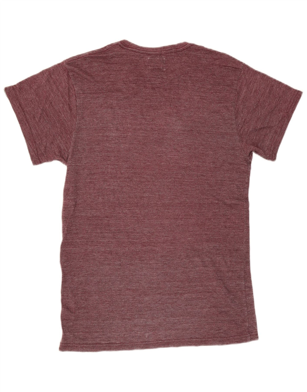 Męski T-shirt z grafiką Vans, mały, bordowy nakrapiany
