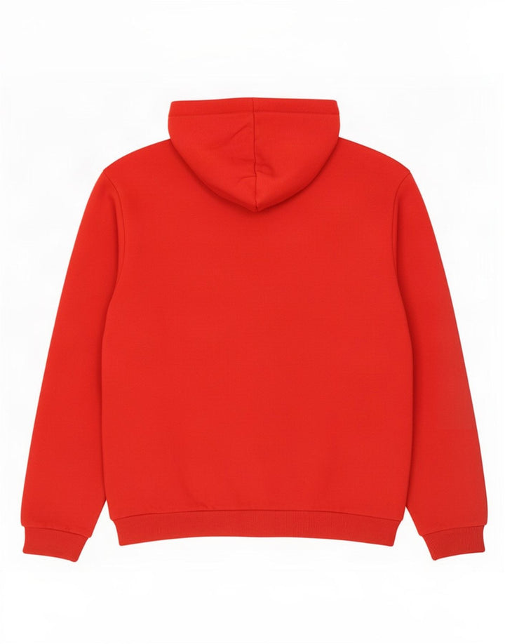 Męski sweter z kapturem Puma z grafiką, duży, czerwony