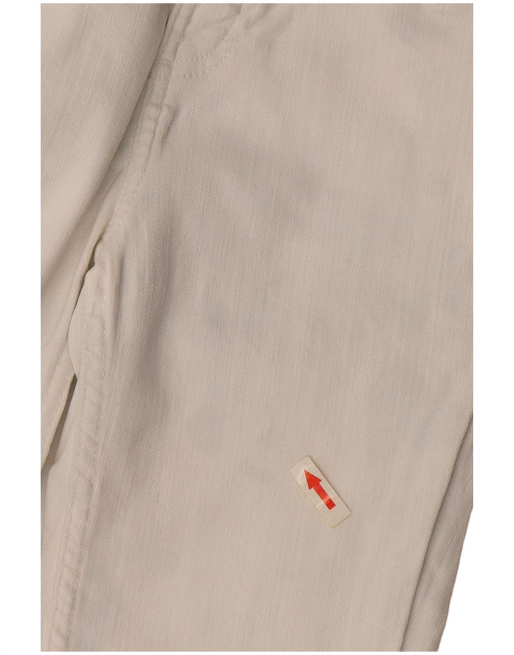 Damskie jeansy Bootcut Zara EU 34 2XS W24 L26 Biała bawełna