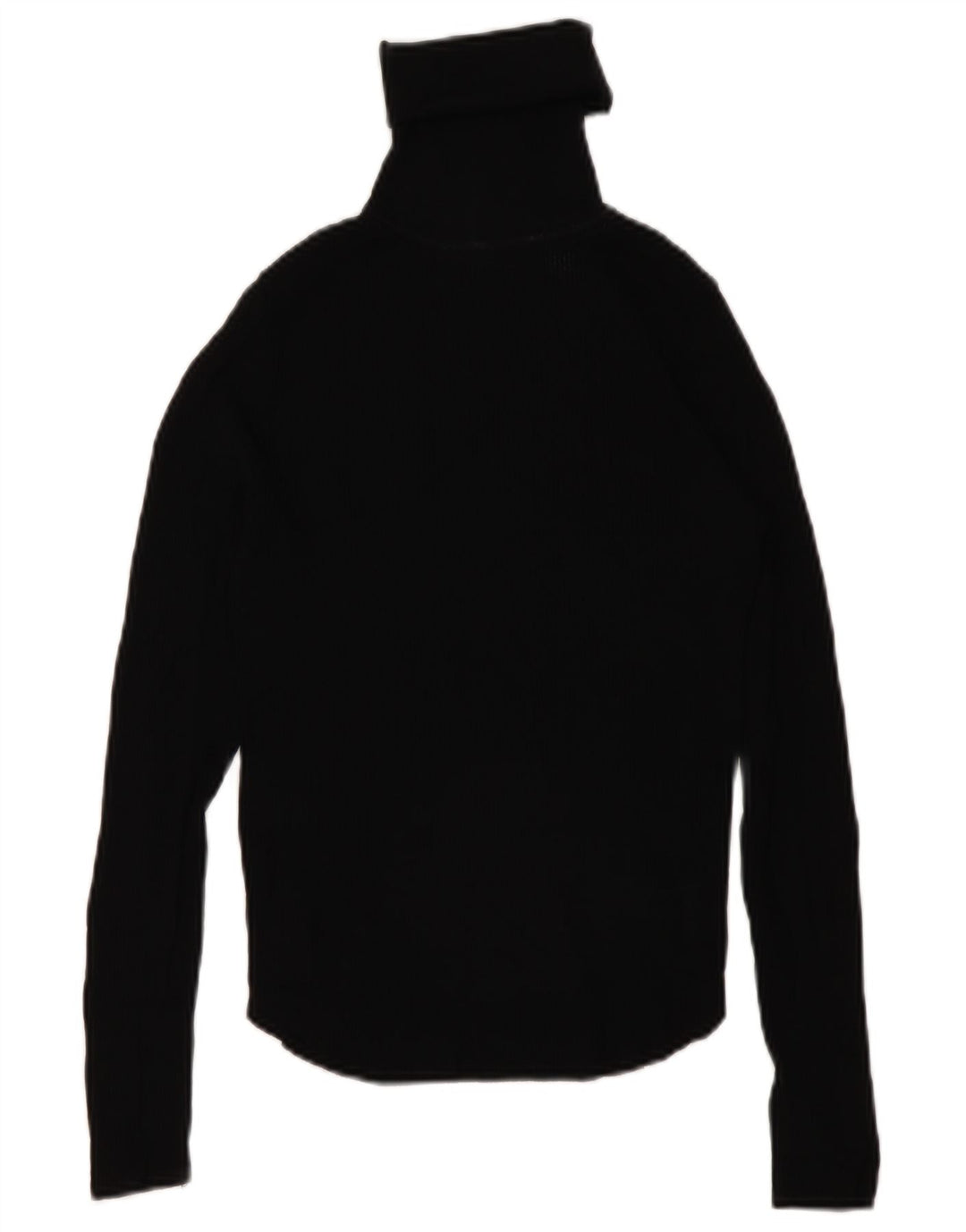 Damski sweter z golfem Zara UK 8 Small Black Wiskoza