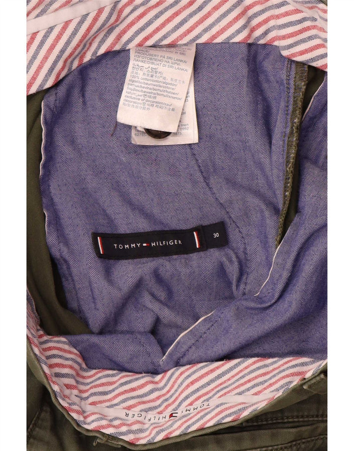 Męskie spodenki chino Tommy Hilfiger W30, średnia bawełna khaki