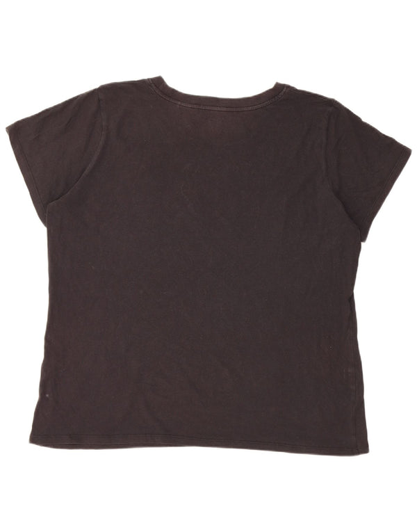 Damska koszulka z grafiką Levi's Top UK 18 XL czarna