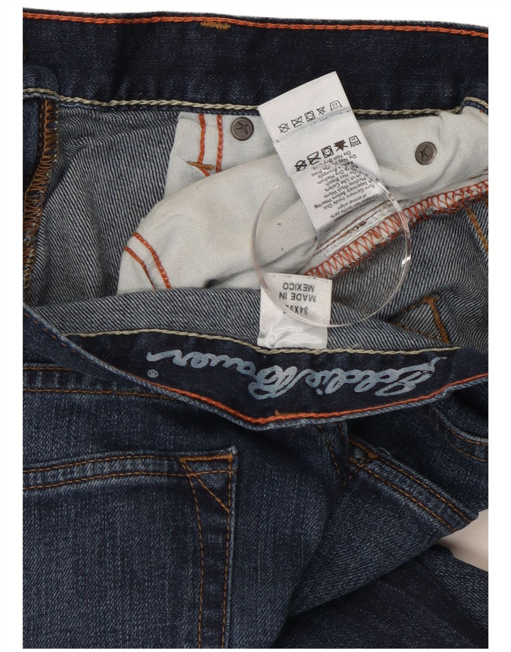 Męskie proste dżinsy Eddie Bauer W34 L32 Niebieskie bawełniane