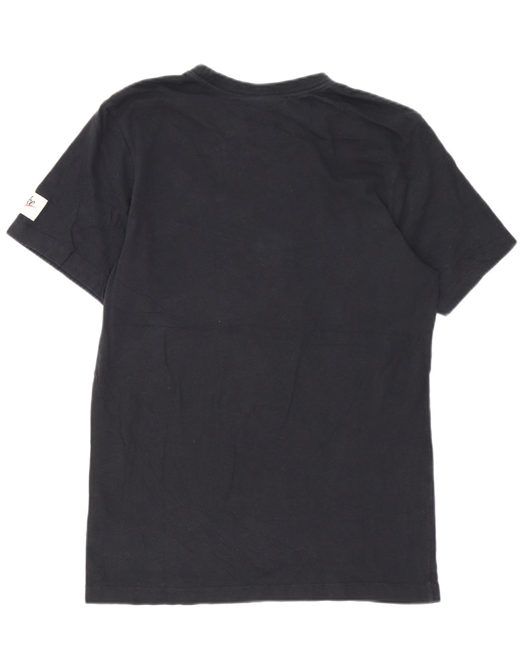 Męski T-shirt z grafiką Nike, mały, czarny, bawełniany