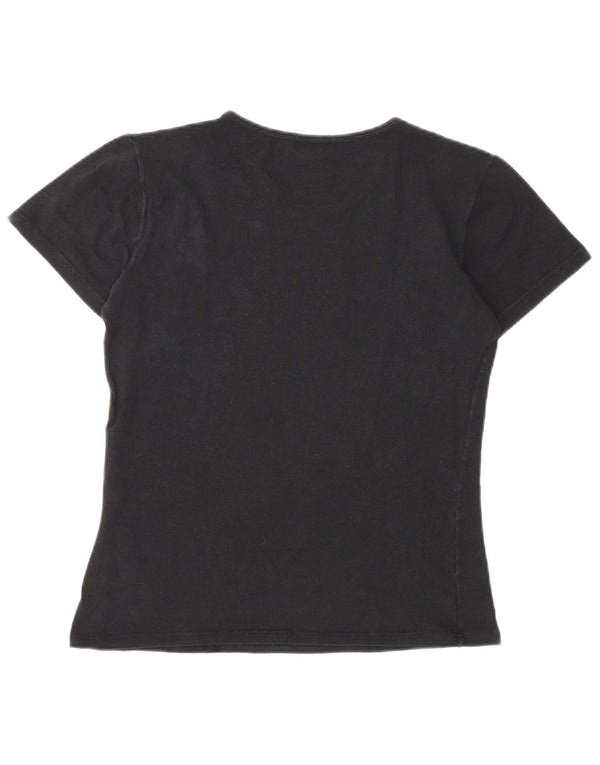 T-shirt dziewczęcy Kappa Top 11-12 lat, duży, czarny