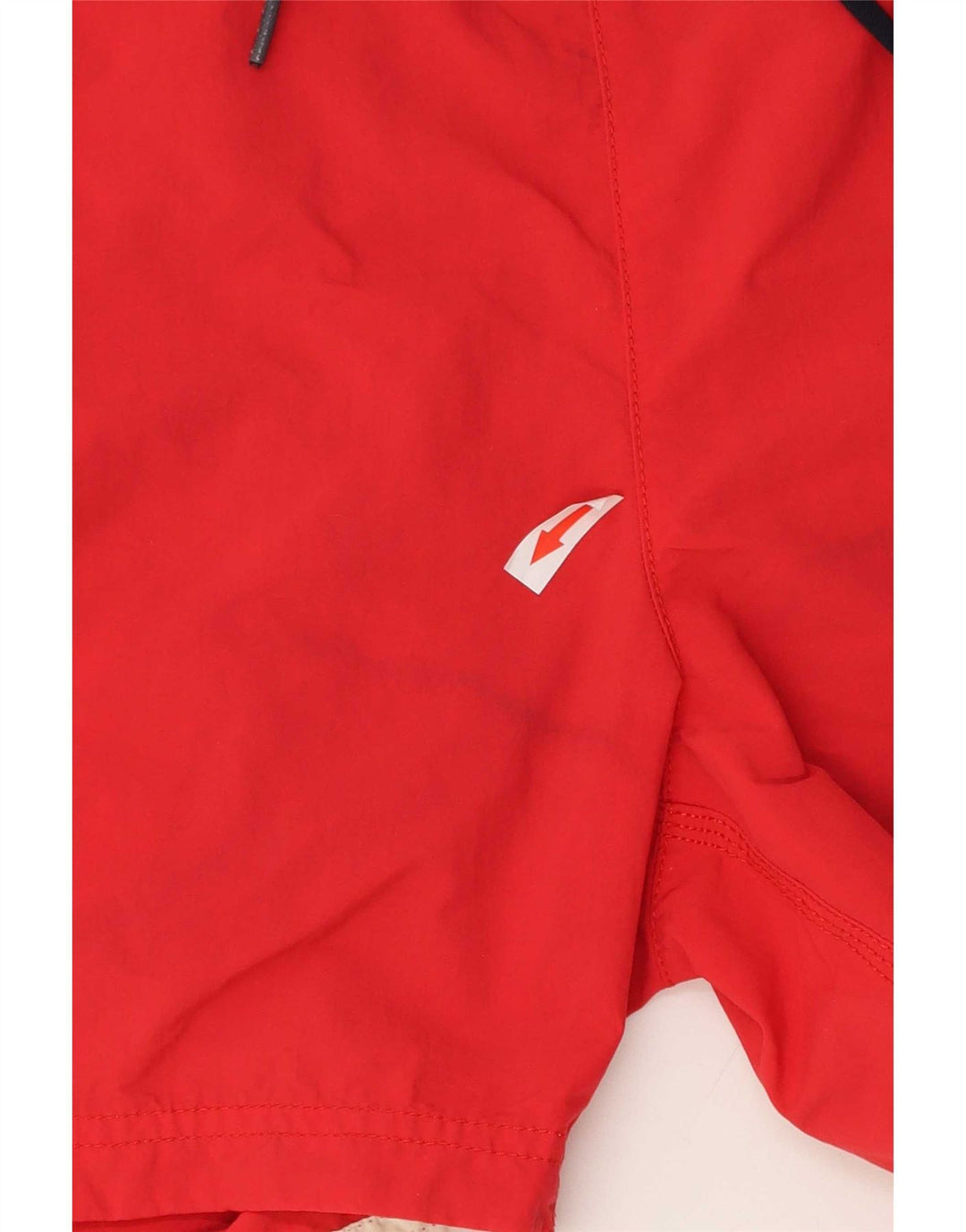 Męskie spodenki kąpielowe Tommy Hilfiger z grafiką, duże, czerwone, poliestrowe