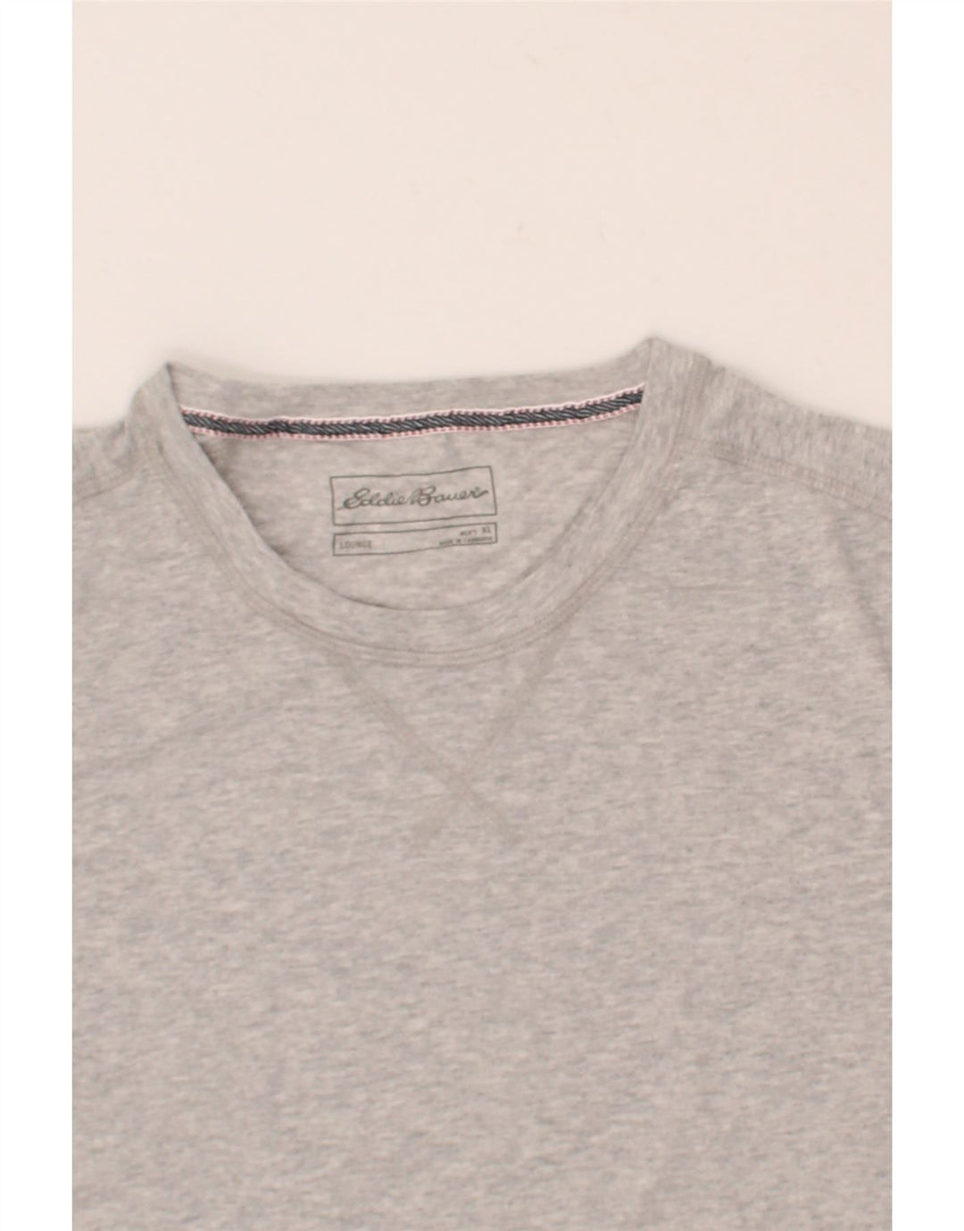 EDDIE BAUER Mens T-Shirt Top XL Grey Cotton Vintage Eddie Bauer and Second-Hand Eddie Bauer from Messina Hembry 