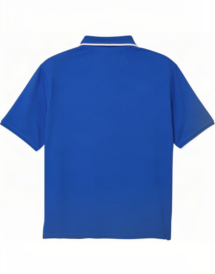 Męska koszulka polo James Pringle XL, niebieska, bawełniana
