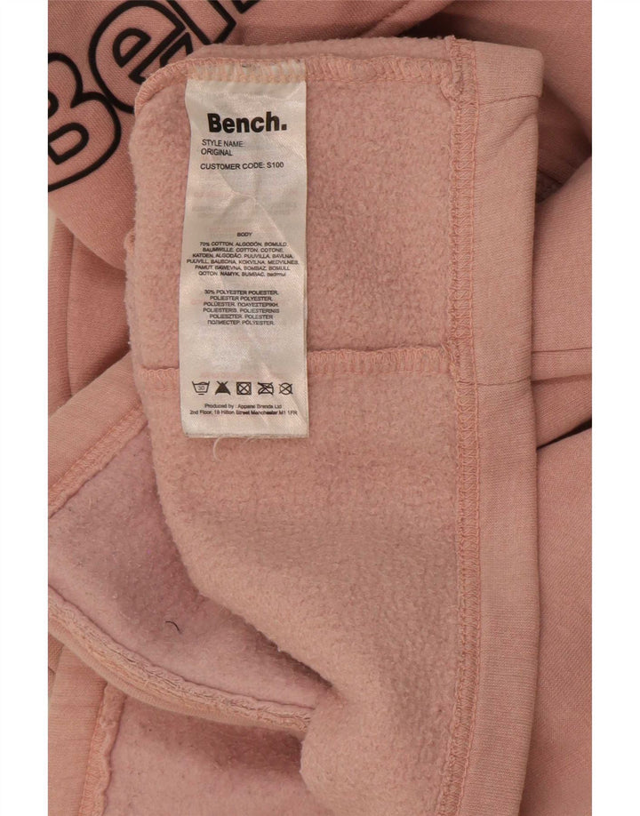 Damska kurtka dresowa Bench Graphic UK 18 XL, różowa, bawełniana