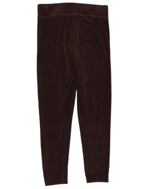 Marks & Spencer Damskie sztruksowe legginsy UK 12, średniobrązowe, bawełniane
