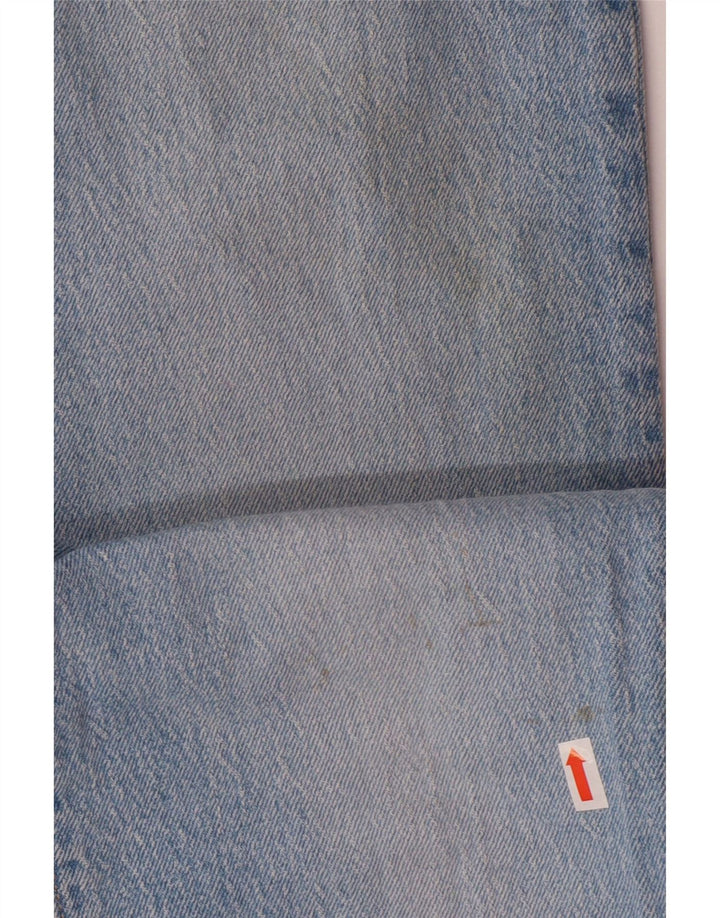 Damskie jeansy LEVI'S 501 Straight W27 L32 Niebieskie bawełniane