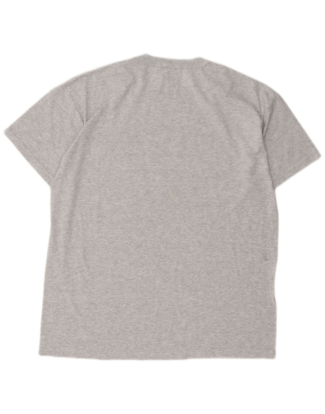Męski T-shirt z grafiką RUSSELL ATHLETIC, duży, szary, bawełniany