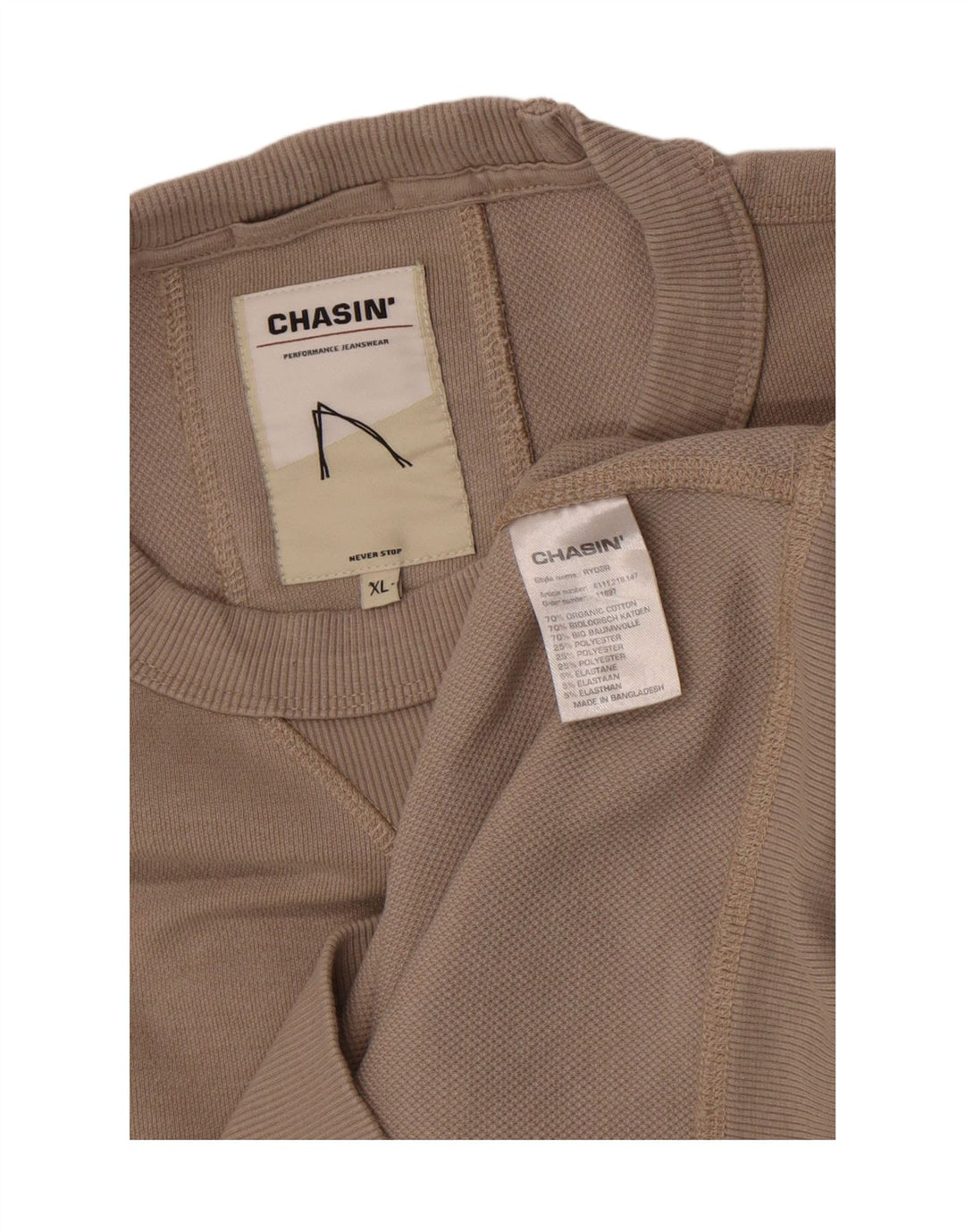 Męska bluza Chasin XL, szara, bawełniana
