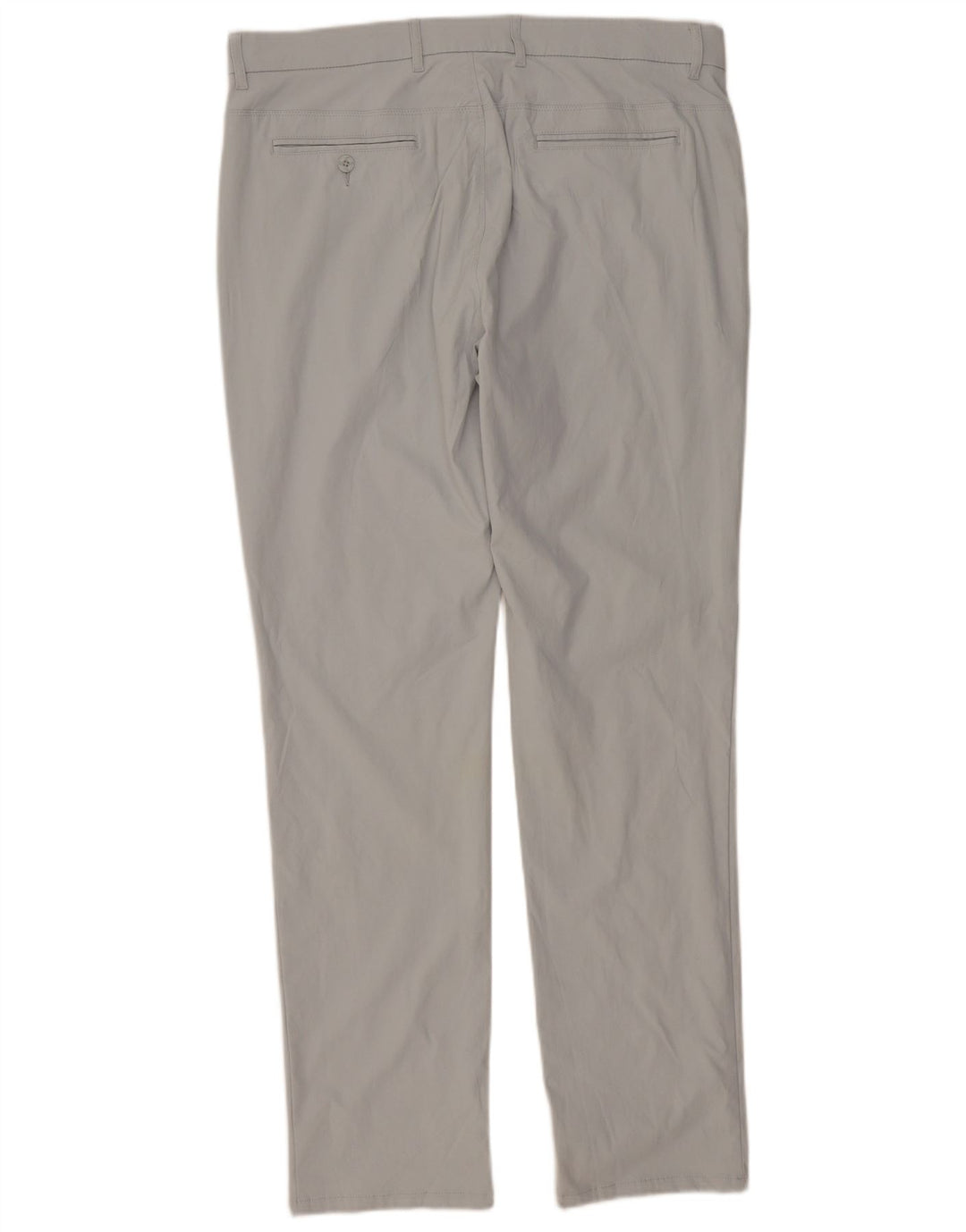 Męskie spodnie typu slim chino Penguin W36 L34 Szary nylon