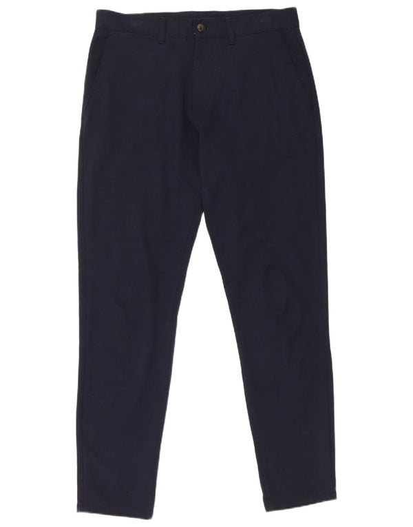 Spodnie męskie Zara Slim Chino EU 40 Medium W31 L29 Granatowe