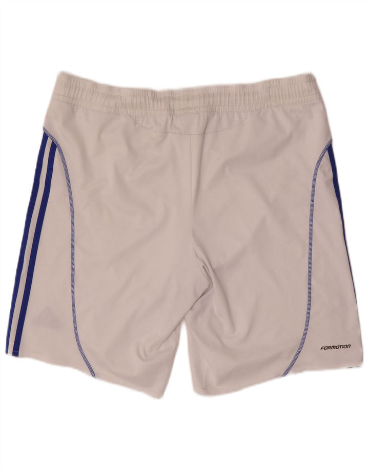 Męskie spodenki sportowe Adidas Clima 365, średni biały poliester