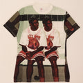 Jordan Męski T-shirt z grafiką Michael Jordan, mały, biały