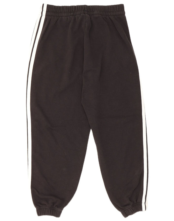 Damskie spodnie dresowe Adidas Joggers UK 12/14 Średnia czarna bawełna