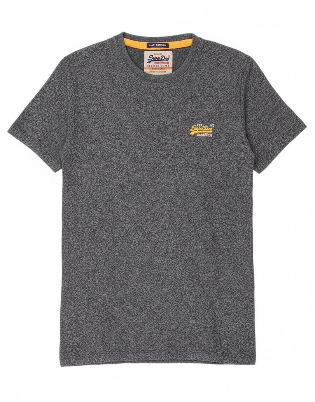 T-shirt męski Superdry, mały, bawełniany w granatowe plamki