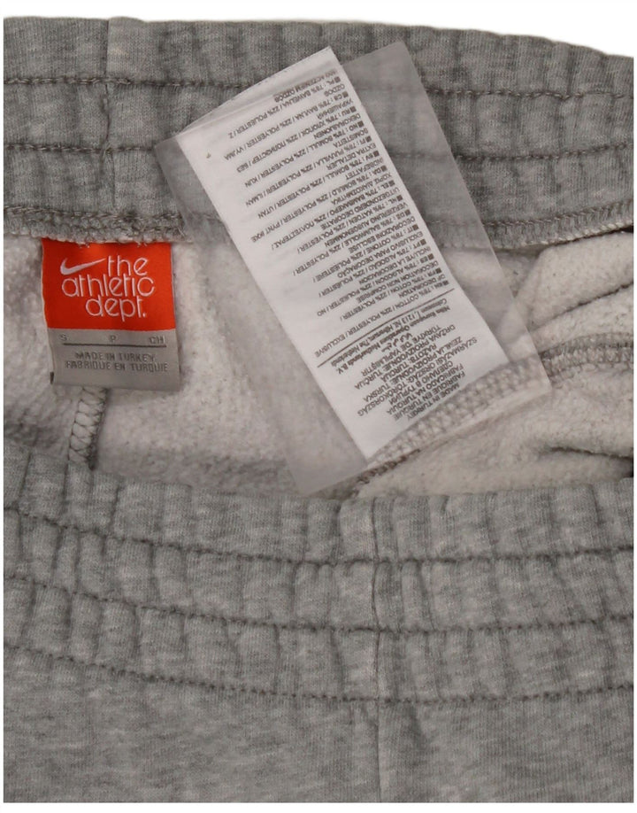 Męskie spodnie dresowe NIKE, małe, szare, bawełniane