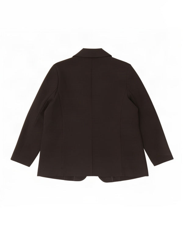 Marks & Spencer Damska marynarka UK 20 2XL Czarny poliester