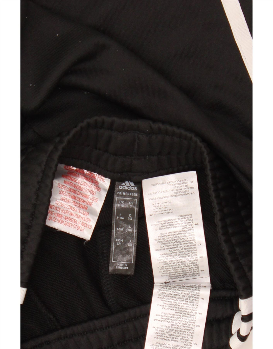 Chłopięce spodenki sportowe ADIDAS Aeroready 9-10 lat, czarny poliester