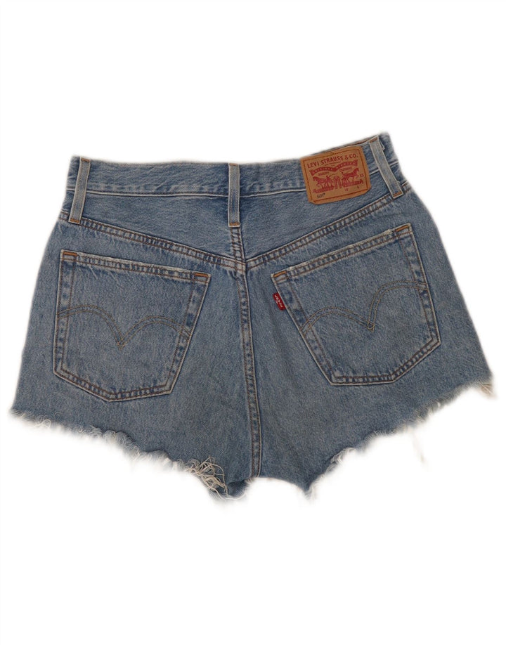 Damskie spodenki jeansowe Levi's 501 W26 Małe, niebieskie, bawełniane