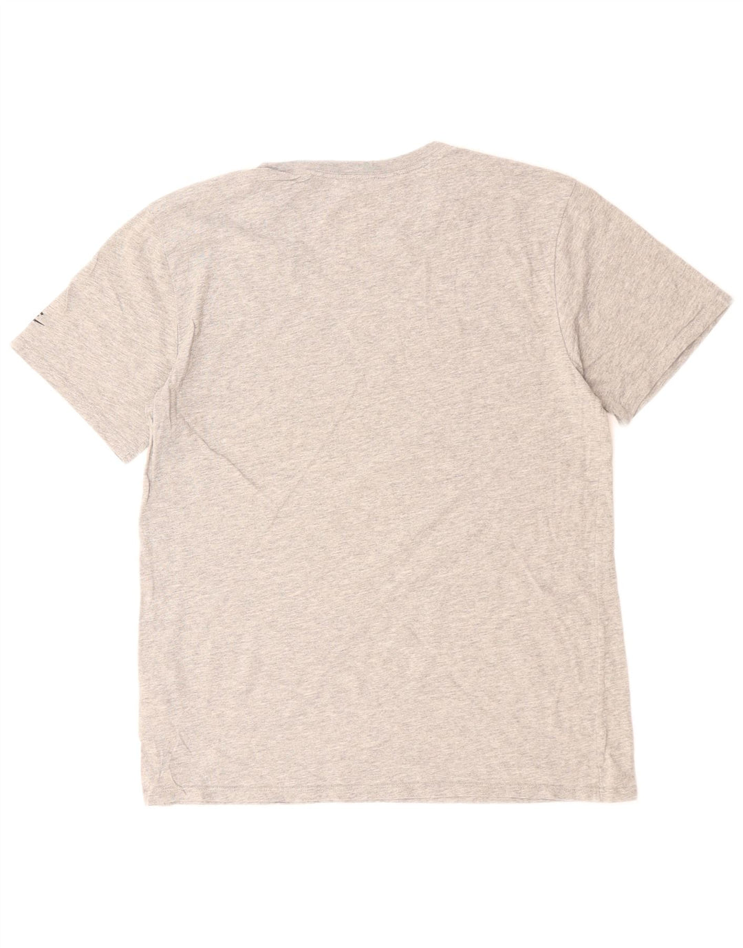 Damski T-shirt NIKE o sportowym kroju z grafiką Top UK 14, duży, szary, bawełniany