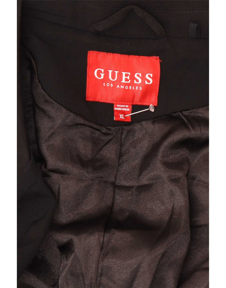 Guess Płaszcz damski UK 18 XL, czarny, poliester