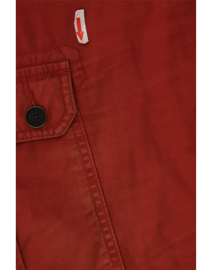 Męskie spodenki cargo Timberland W40 XL, czerwone, bawełniane