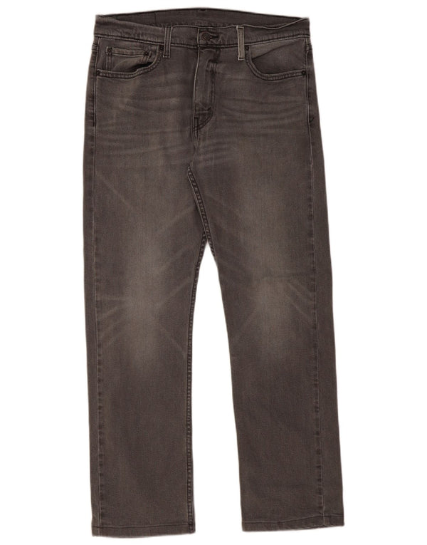 Męskie jeansy Levi's 513 Slim Straight W32 L28 Szare