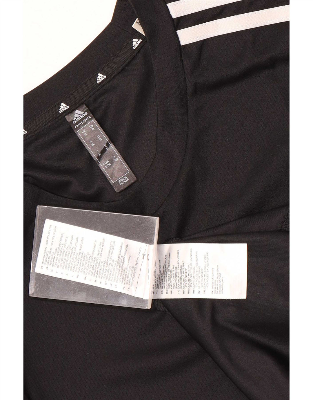 Adidas Męski T-shirt Aeroready Top XL Czarny Poliester