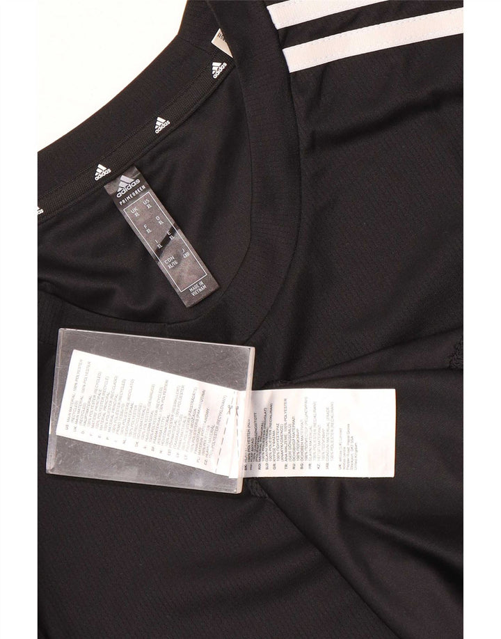 Adidas Męski T-shirt Aeroready Top XL Czarny Poliester