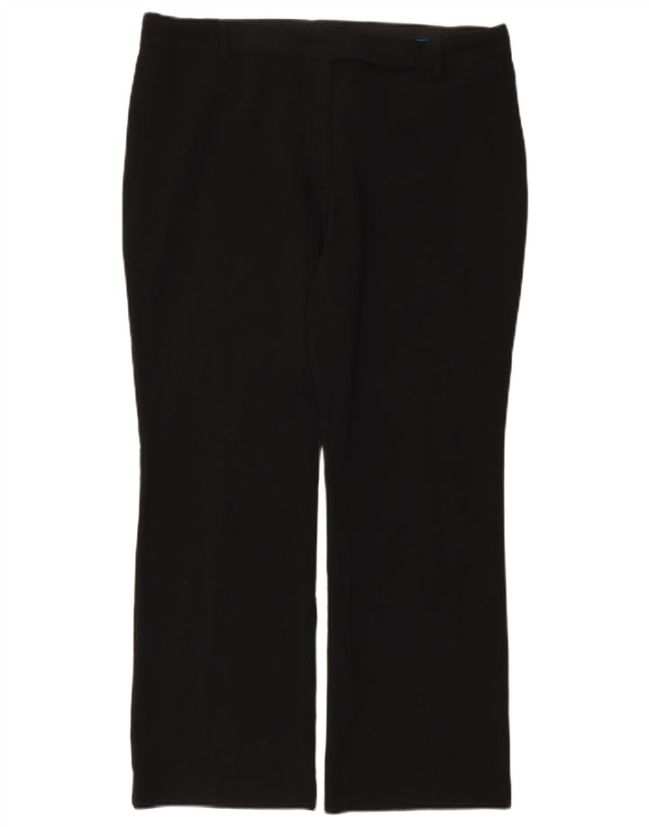 Spodnie damskie Marks & Spencer Bootcut UK 14, duże, W34 L28, czarne