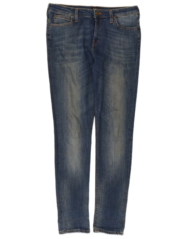 Damskie dżinsy Lee Scarlett Skinny W32 L30 Niebieskie bawełniane