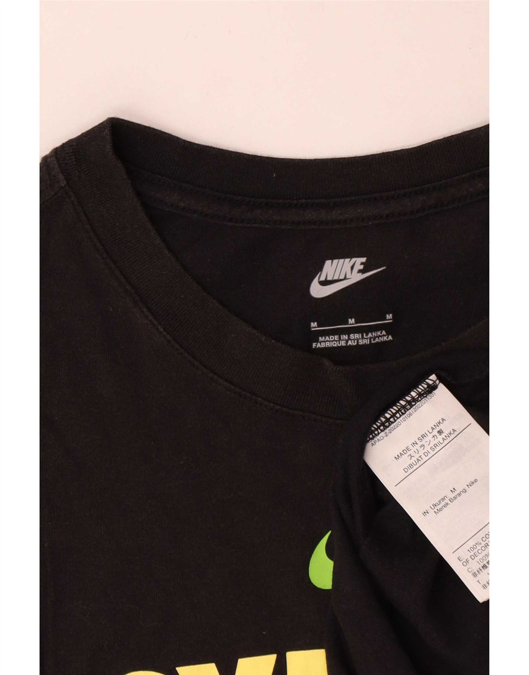 Męska koszulka Nike Sydney Thunder z grafiką, średnia czarna bawełna