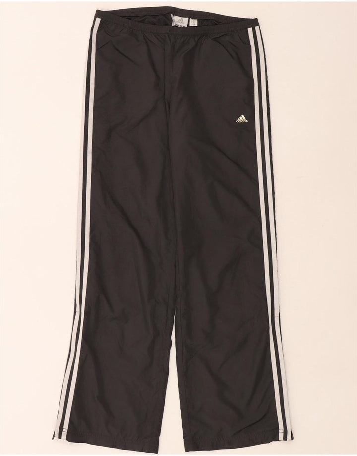 Damskie spodnie dresowe Adidas Clima 365 UK 10, małe, czarne, poliestrowe
