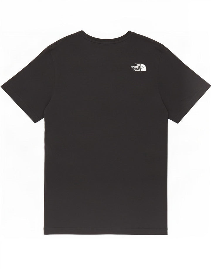 Męski T-shirt z grafiką The North Face, bawełniany, średni czarny