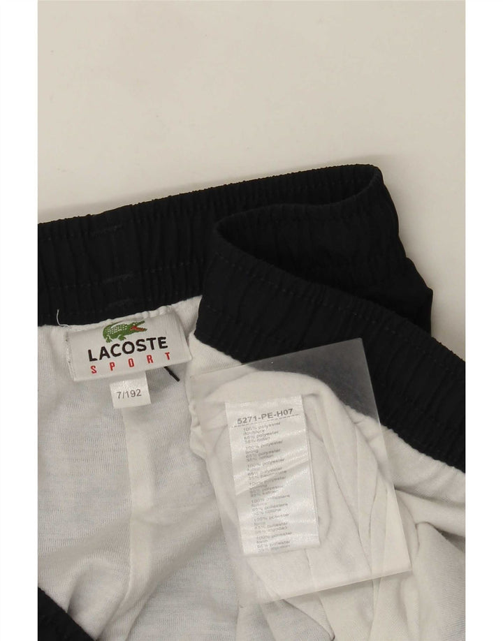 Lacoste Męskie spodnie dresowe Joggery, duże granatowe, poliestrowe