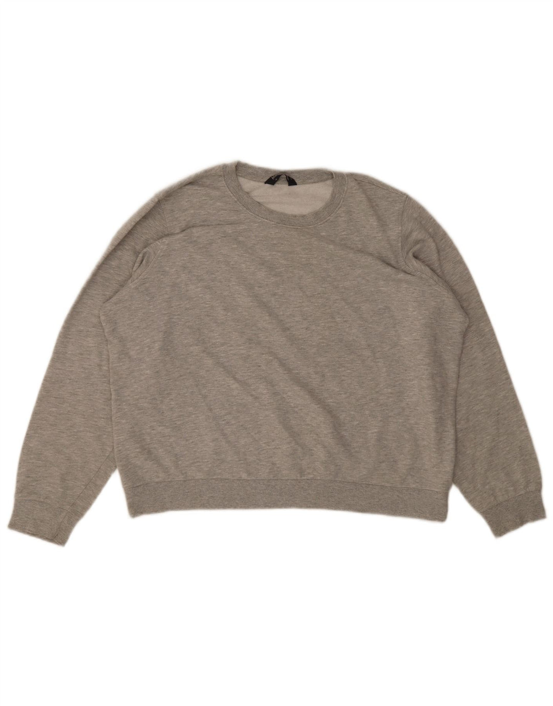 Marks & Spencer Damska bluza oversize UK 18 XL, szara, nakrapiana