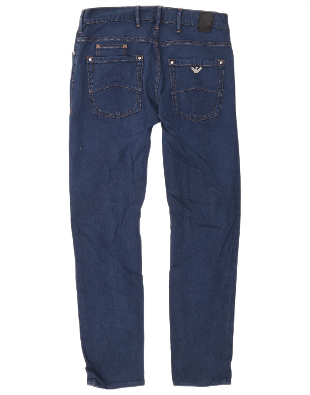 Męskie jeansy Armani Slim W31 L30 Niebieskie bawełniane