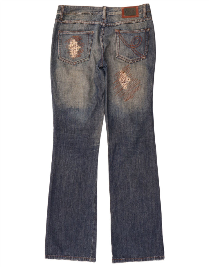 Damskie dżinsy Elisa Landri Bootcut IT 44 Medium W30 L35 Niebieskie