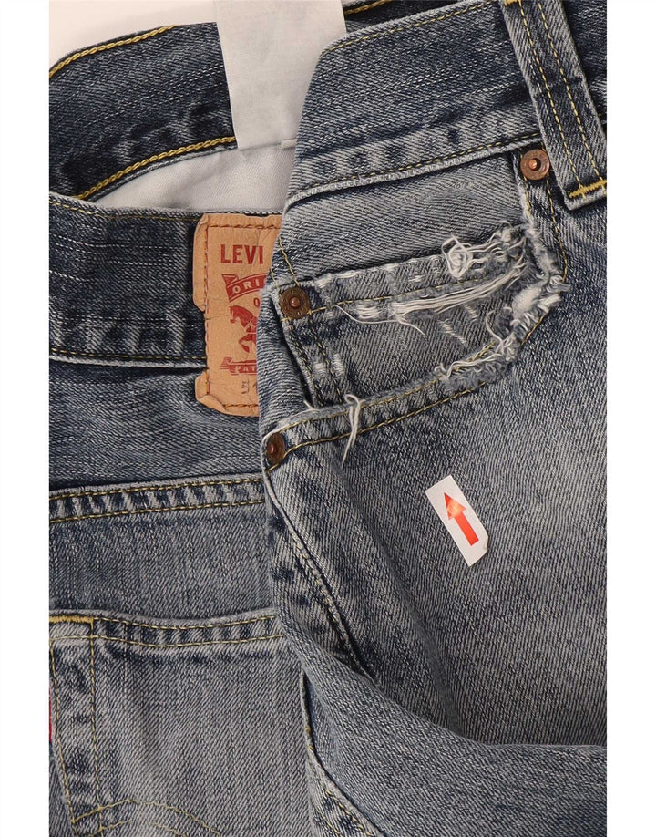Męskie jeansy Levi's 511 Slim W32 L32 Niebieska bawełna