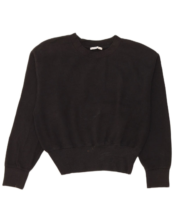Sweter damski Zara UK 16, duży, czarny