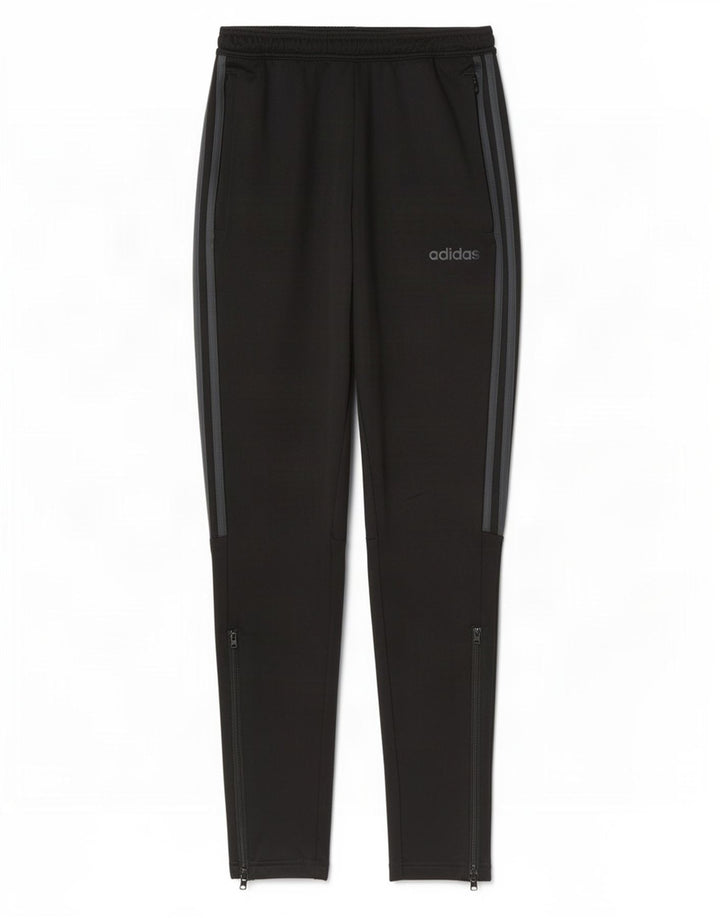 Męskie spodnie dresowe Adidas Aeroready, małe, czarne, poliestrowe