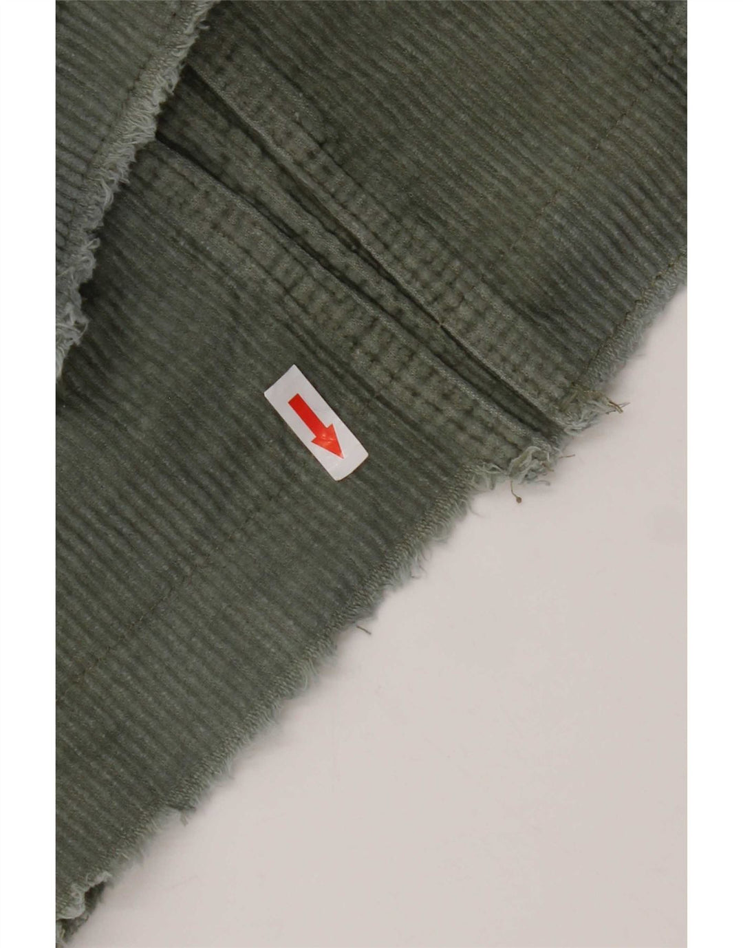Damska, oversize'owa kurtka sztruksowa Zara UK 10, mała, bawełniana khaki